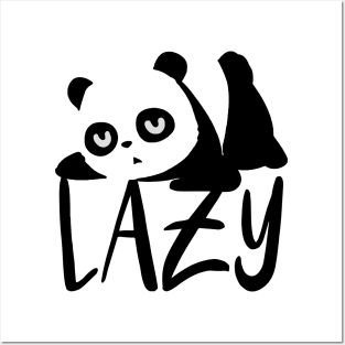 Lazy Panda Posters and Art